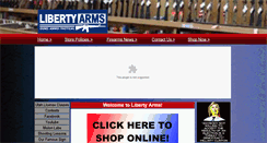 Desktop Screenshot of libertyarmsinc.com